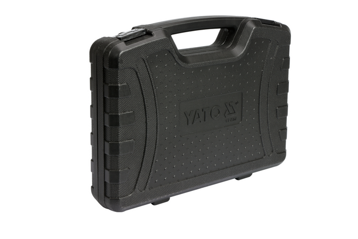 Manómetro de presión de compresión YATO YT-7307 para motores diésel de 16 elementos.