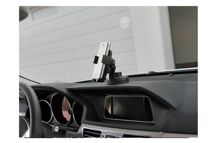 Soporte para teléfono LAMP Easy-Lock con fijación con ventosa