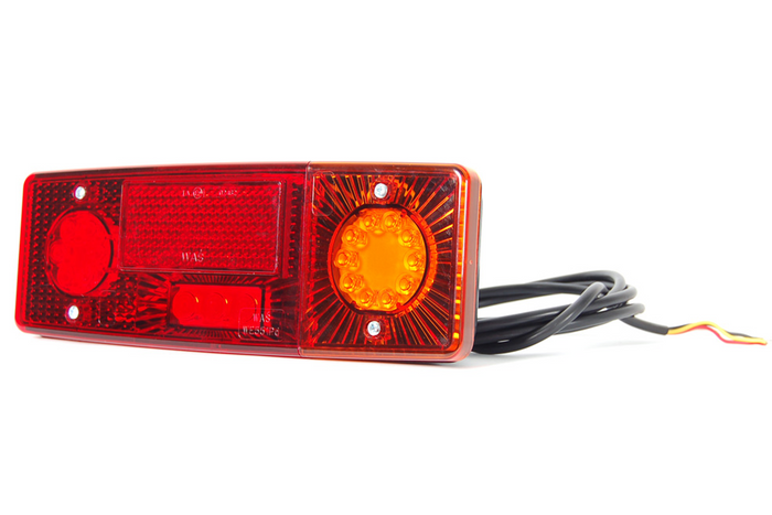 Luz trasera WAŚ WE551DP 484 LED 4 funciones derecha