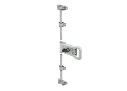Perno de bloqueo para remolque portacontenedores STEELPRESS ZD-03 V.3, cerradura de puerta de 3000 mm