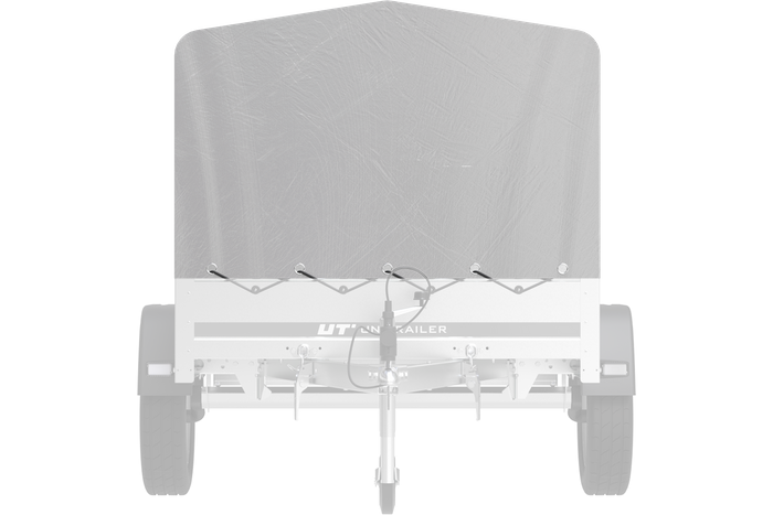 Funda bastidor h-800 lona UNITRAILER para remolque 200x125cm GARDEN 201 KIPP
