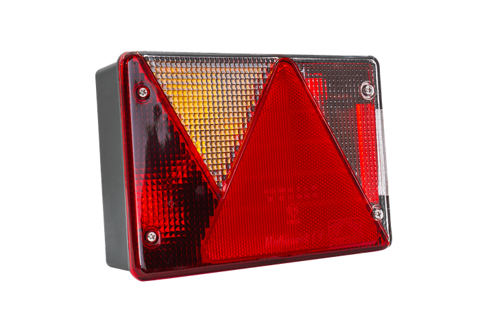 ASPÖCK Luz trasera Multipoint IV, 6 funciones, izquierda