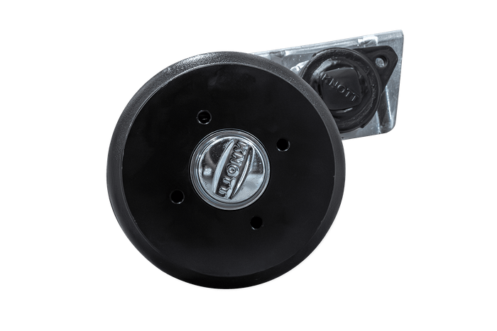 KNOTT VGB13 eje frenado para remolque / grúa 1350kg 1500mm 1950mm 4x100