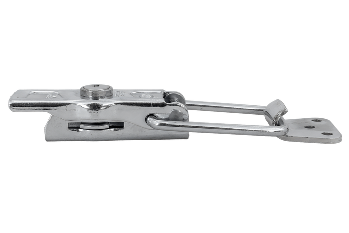 Enganche lateral con fijación STEELPRESS ZB-13A+Z-11A, cierre lateral de remolque completo con llave