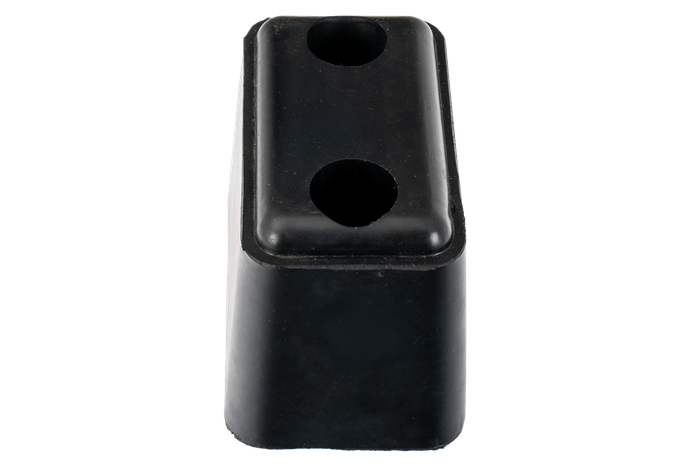 Parachoques de goma / parachoques rectangular 12x7,5x8,7 cm