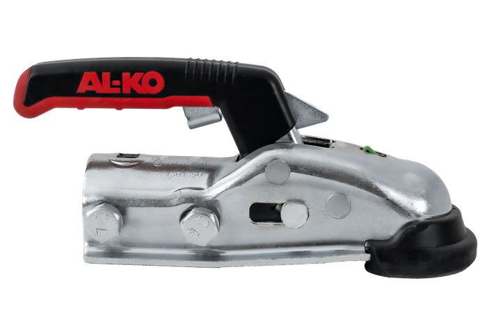 Enganche de bola AL-KO AK161 para remolque de 1600 kg con barra de tiro tubular de 50 mm