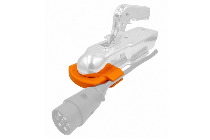 Tapa de seguridad para enganche de bola STEELPRESS de 4 mm, con espacio para tapón.