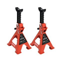 Juego de dos soportes para gato de coche YATO YT-17310, 2 t