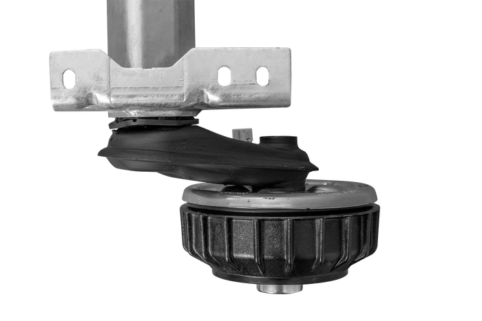 AL-KO COMPACT eje frenado para remolque / grúa 1500kg 1600mm 2050mm 5x112