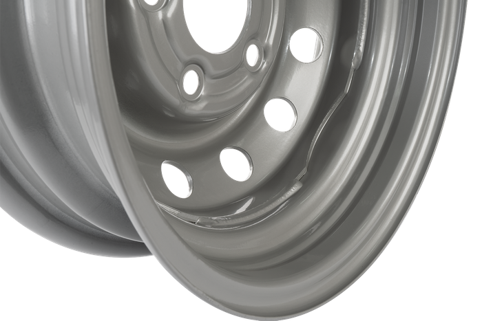 Llanta de acero para remolque UNITRAILER 4.5Jx13"H2 5x112 ET:30