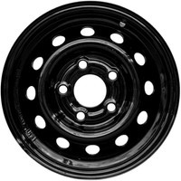 Llanta de acero para remolque UNITRAILER, negra, 4,5Jx13" 5x112 ET:30