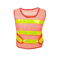 Chaleco reflectante naranja HERMON XXL con velcro lateral