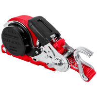 Cinta transportadora retráctil automática FASY de 5 m/25 mm/0,35 t roja