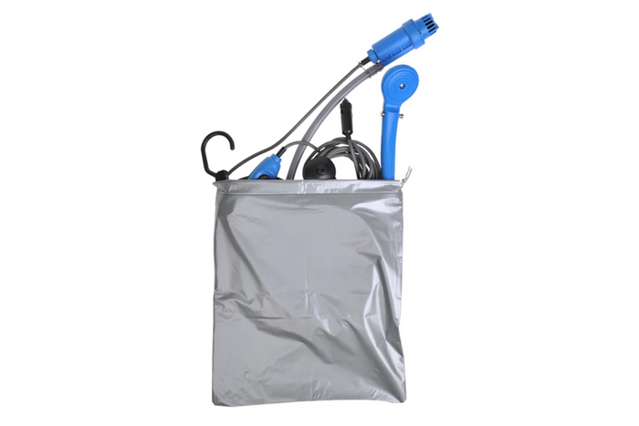 Ducha portátil de viaje ProPlus 770408, kit móvil para autocaravana, remolque y coche de 12 V.