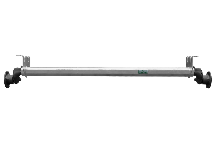 Eje sin freno AL-KO OPTIMA para remolque de 750 kg, 1285 mm, 1620 mm, 4x100