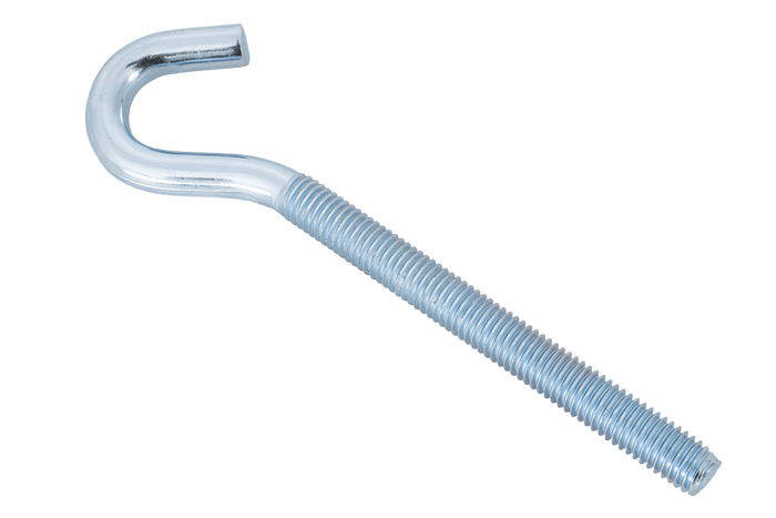 Gancho de construcción DROMET HZ M8x120 con extremo abierto (curvado)