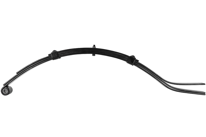 Muelle de 4 hojas para remolques 76,5 cm 375 kg