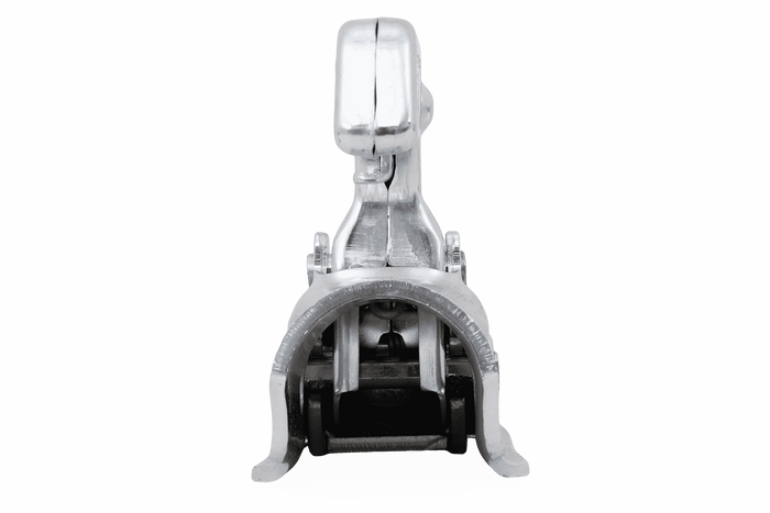Enganche de bola STEELPRESS BC-1700A para remolque de 1700 kg con barra de tiro tubular de 45 mm