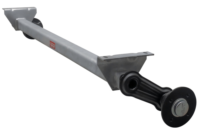 Eje sin freno KNOTT VG7-L para remolque UNITRAILER 750kg 1260mm 1560mm 4x100