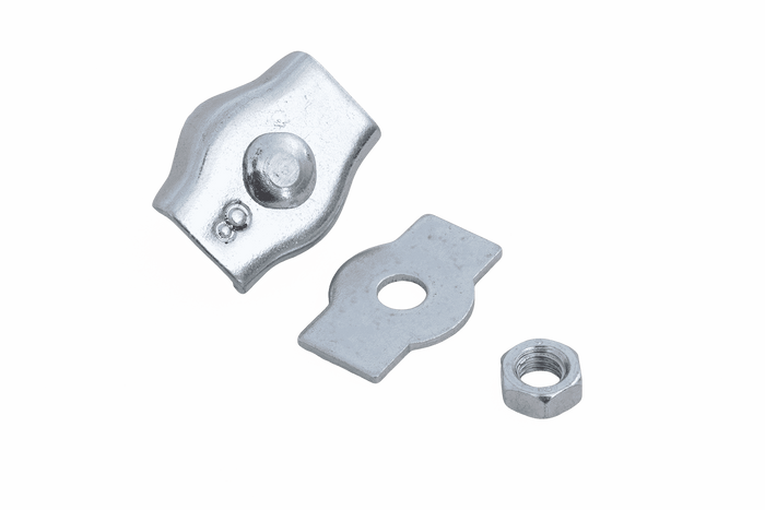 Abrazadera de cuerda de sillín simple DROMET ZLS1.8, abrazadera de cuerda de 8 mm