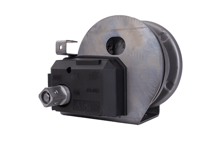 Cabrestante manual para grúa AL-KO de 1150 kg con freno y desenrollado automático