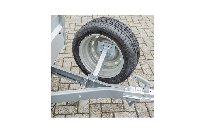 Wspornik / uchwyt na koło zapasowe z obejmami U