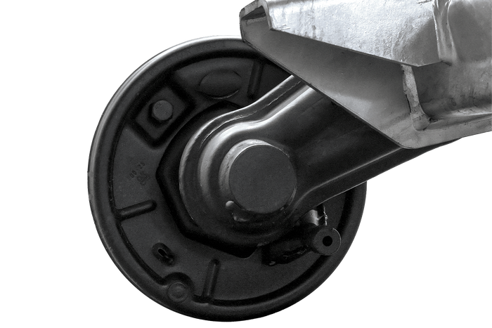 Eje con freno KNOTT VGB15M/MV para remolque/transportador 1500 kg 1400 mm 1850 mm 5x112