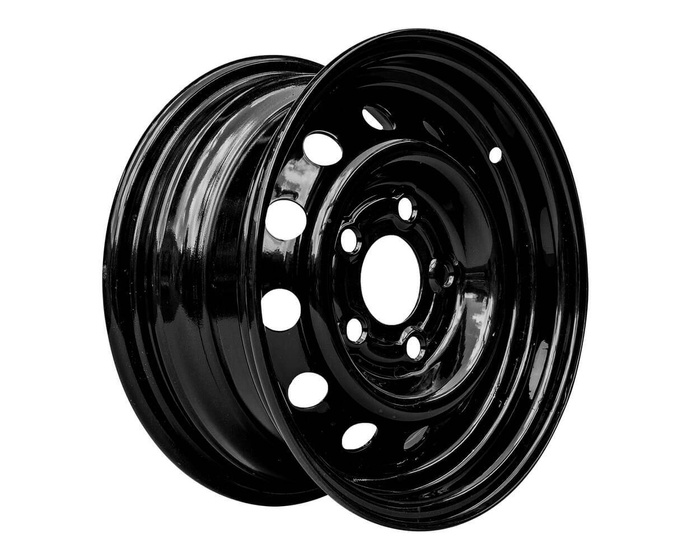 Llanta de acero para remolque UNITRAILER, negra, 4,5Jx13"H2 5x112 ET:30