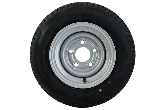 Rueda reforzada para remolque NEUMÁTICO LINGLONG 195/55 R10C 98/96N LLANTA UNITRAILER 6Jx10"H2 5x112 ET:-4