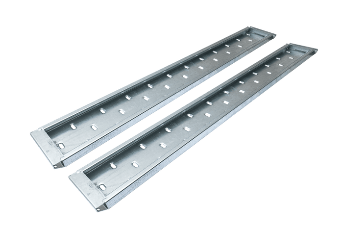 Rampas UNITRAILER rampas de acero para remolque de grúa 250cm 1500 kg juego de 2 piezas