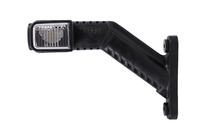 Luz de posición izquierda LED ASPÖCK SUPERPOINT IV con brazo de goma