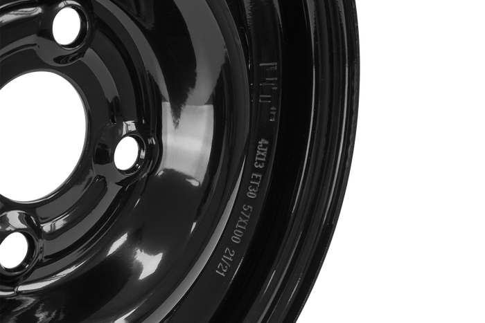 Llanta de acero para remolque UNITRAILER 4Jx13"H2 4x100 ET:30