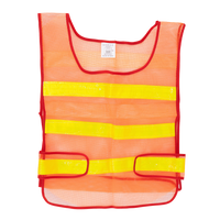 Chaleco reflectante naranja HERMON XXL con velcro lateral