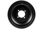 Llanta de acero UNITRAILER negra 5.5" x 8" H2 4x88 ET:-2