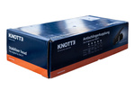 Enganche de bola KNOTT KS30 con estabilizador para remolque de 3000kg con lanza tubular de 35-50mm