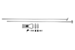 Perno de bloqueo para remolque portacontenedores STEELPRESS ZD-03 V.3, cerradura de puerta de 3000 mm