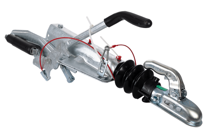 Dispositivo de inercia KNOTT KF13E con enganche KK14B para remolque de 1400kg con lanza en V