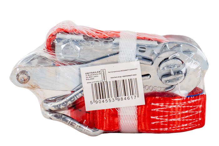 Correa de transporte con tensor UNITRAILER 4m/25mm/1t