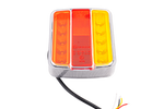 Luz trasera LED universal TT TECHNOLOGY TT.12006 con 4 funciones
