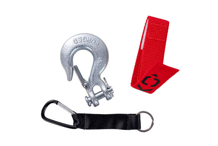 Cabrestante eléctrico para remolque PRESKO T-REX 3.5 12V 1590kg con cable de acero de 12m