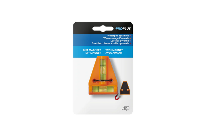 Nivel de cruz ProPlus 341215 con imán, nivel tipo T, 58 x 43,6 mm