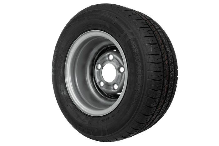 Rueda reforzada para remolque KENDA TIRE 195/55 R10C 98/96N KENDA RIM 6Ix10"H2 5x112 ET:-4