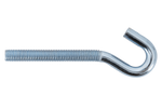 Gancho de construcción DROMET HZ M10x120 con extremo abierto (curvado)