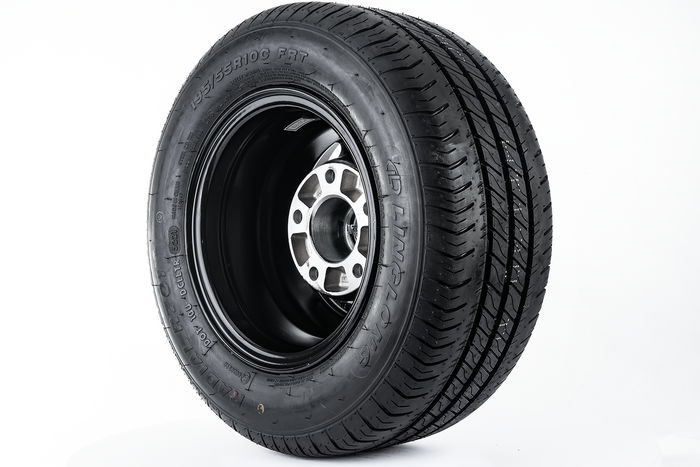 Rueda reforzada para remolque LINGLONG TIRE 195/55 R10C 98/96N ALU UNITRAILER RIM 6Jx10" 5x112 ET:-4