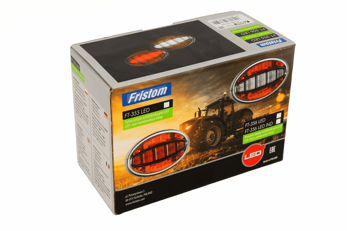 Luz trasera FRISTOM FT-355 LED 3 funciones universal
