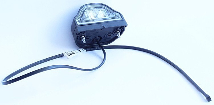 Conjunto: 2 x Luz de la placa de matrícula Aspöck Regpoint LED 0,8 m