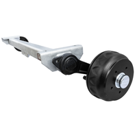 KNOTT VGB13 eje frenado para remolque / grúa 1350kg 1300mm 1750mm 5x112