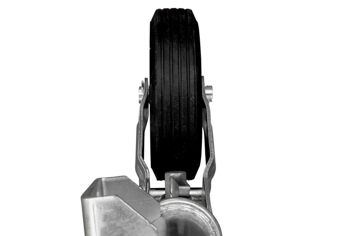 UNITRAILER rueda jockey automática con manija 250kg 60mm
