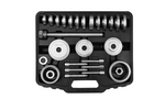 Kit de mantenimiento de rodamientos y bujes YATO YT-25412, 31 piezas.