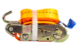 Cinta transportadora UNITRAILER de 2 m/50 mm/5 t de color naranja con tensor